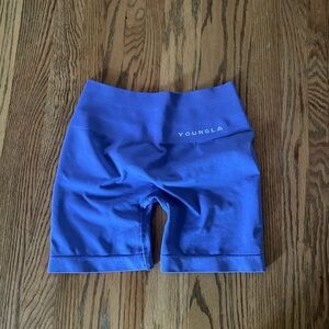 YoungLA Women's Vibrant purple Bike Shorts